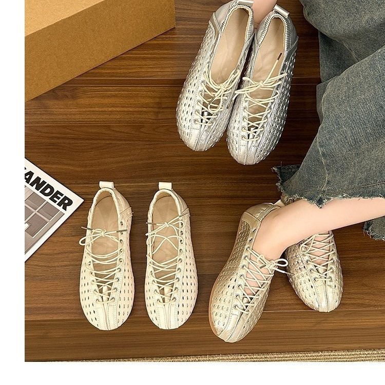2026 verano retro francés correa casual correa de ballet Mary Jane zapatos de ballet soleos sandalias romanas