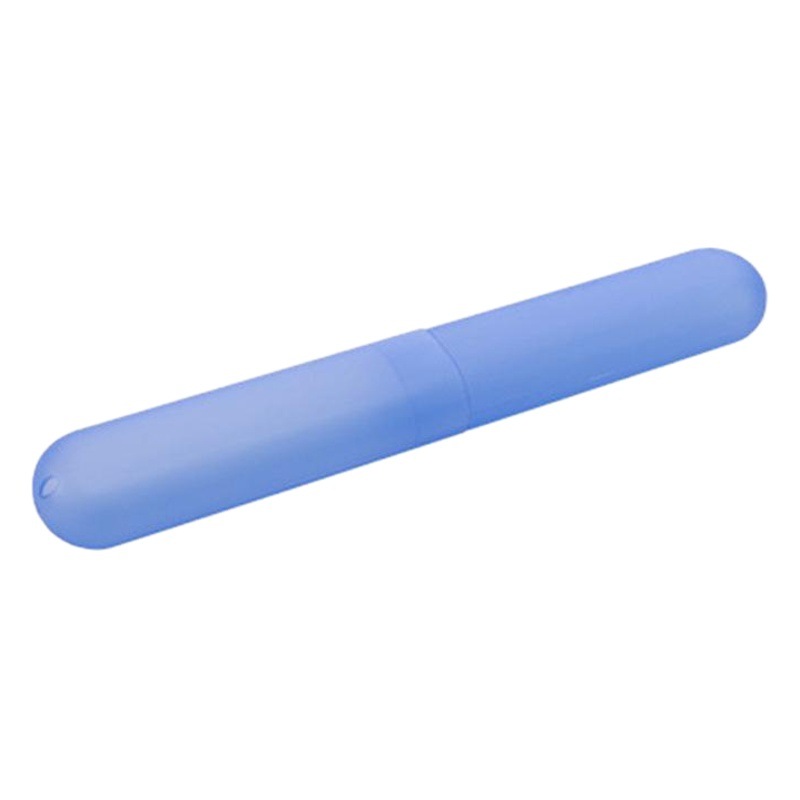 T caja de cepillo de dientes portátil de viaje colorido traje color caramelo esmerilado lavado cepillo de dientes caja cepillo de dientes cabeza cubierta protectora