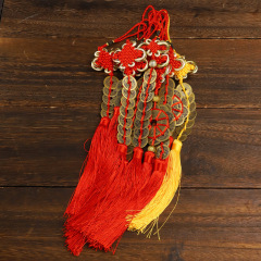 Manufacturer wholesale copper Five Emperors money pendants antique coins handicrafts gifts copperware pendants