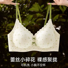 保暖套装;无钢圈文胸;女士家居服