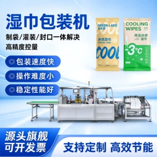 伟牌酒精湿巾包装机宠物清洁湿巾多列高速湿巾包装机多功能包装机