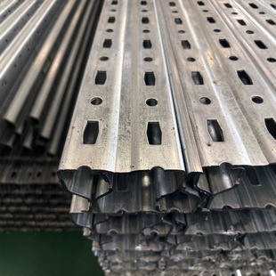 Direct Supply of Four-Way Vehicle Cold Storage Shelf Columns, Thickeneded Galvanized High-Position 12095*3.0 Shuttle Dense Shelf Columns