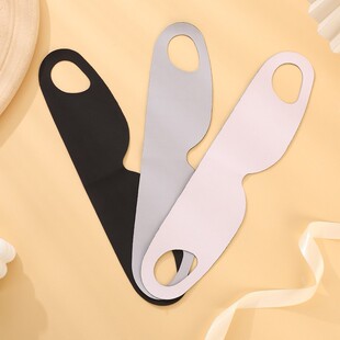 New product 8g heavy shading eye mask sleep special high-quality ice silk sleep eye mask ultra-thin light ear-hanging eye mask