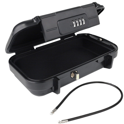 Travel hotel beach mobile phone storage box portable removable password storage box portable valuables