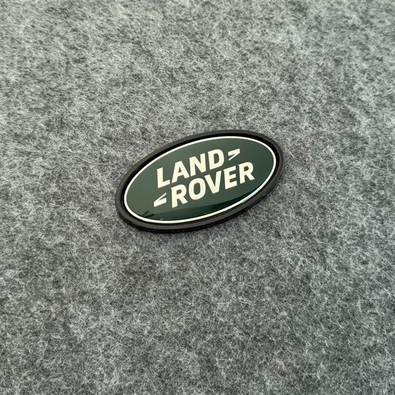 Suitable for Land Rover grille emblems, including the Range Rover Sport, Evoque, Velar, Discovery Sport, and rear tail emblems, featuring an oval logo