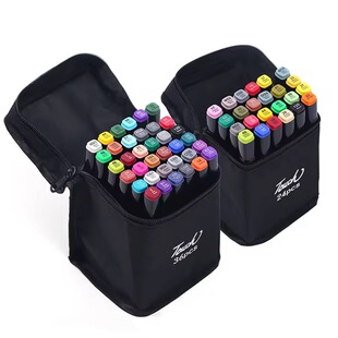 Manufacturer Wholesale Double-Ended Alcohol Oily Marker Pen Set Color Children's Watercolor Pen Painting Pen Marker Pen