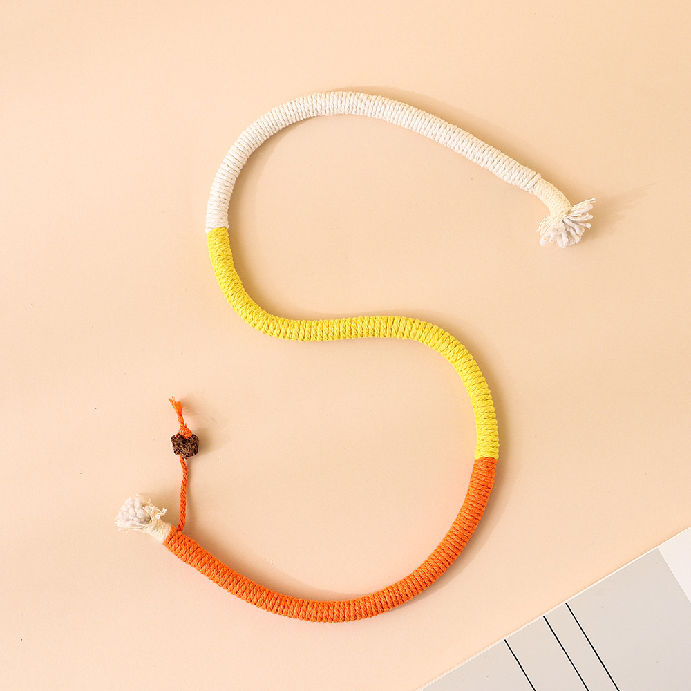 Gato mordida cuerda gato menta juguetes de peluche auto-hi alivio aburrimiento molars juguetes de gato juguetes de gato transfronterizos al por mayor