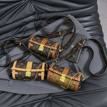 小包包女2025新款韩版法式印花高级感气质女士网红时尚单肩斜挎包