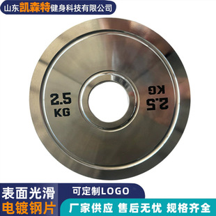 Pure Steel Electroplated Barbell Plate, Large Hole Weight Plate, Squat Bench Press, Adjustable Large Accessories for Fitness, Electroplated Dumbbell Plate
