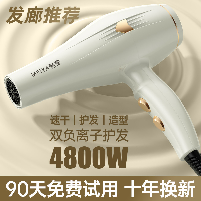 Manufacturer Wholesale Hair Dryer for Hair Salons, High-Power Negative Ion Hair Care, Household High-Wind Quick-Drying Hot and Cold Air