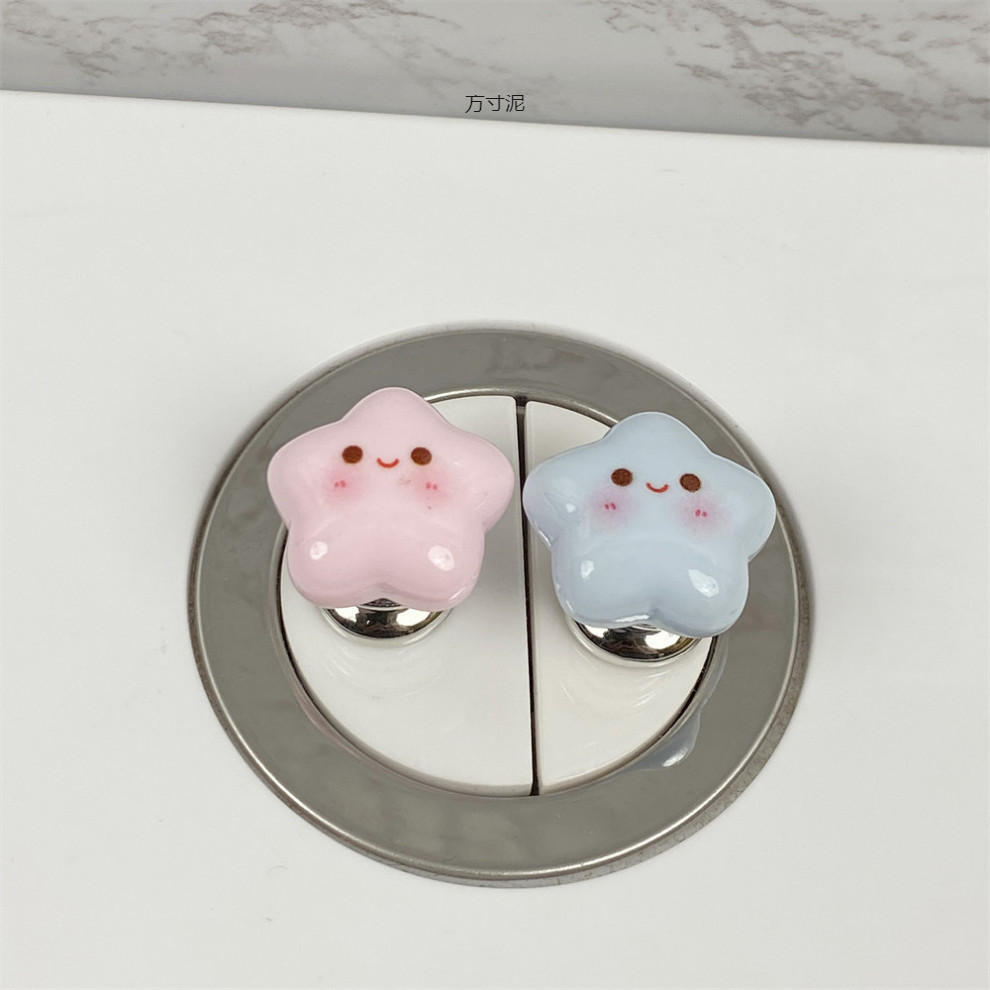 Bucket press, long nail button, special for nail art, universal bathroom flush switch auxiliary factory, cross-border wholesale Specification drawing