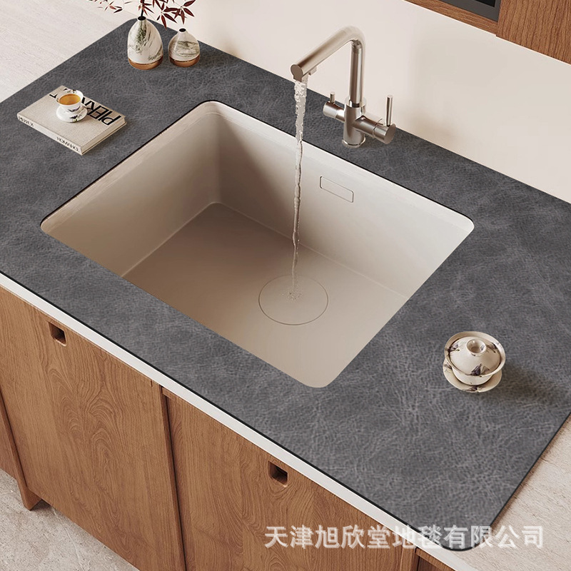 キッチンカウンタートップ排水マット蛇口シンク吸収マット浴室トイレシンク速乾性フロアマット|undefined
