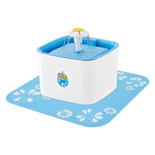Cat Water Dispenser Square Flower Flow Water Feeder Automatic Cycle Pet Water Dispenser Amazon BS Explosions
