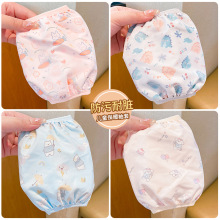 儿童防水防污防脏袖套秋冬防水婴儿护袖小女孩卡通可爱宝宝套袖冬