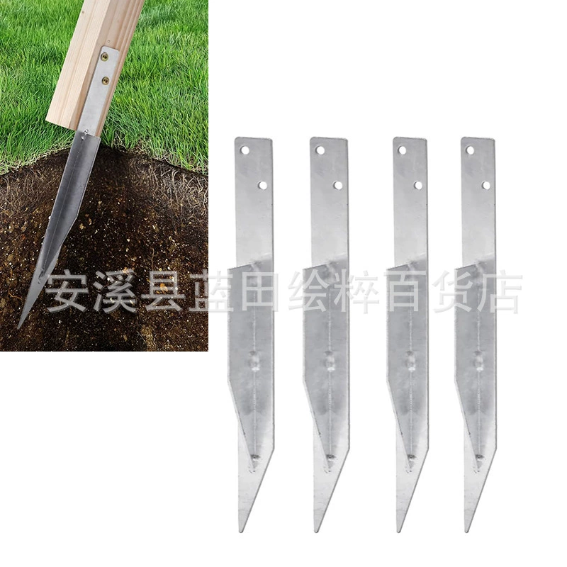 Металлический анкер для уличных качелей, усиленный, для крепления, кронштейн для деревянных детских качелей