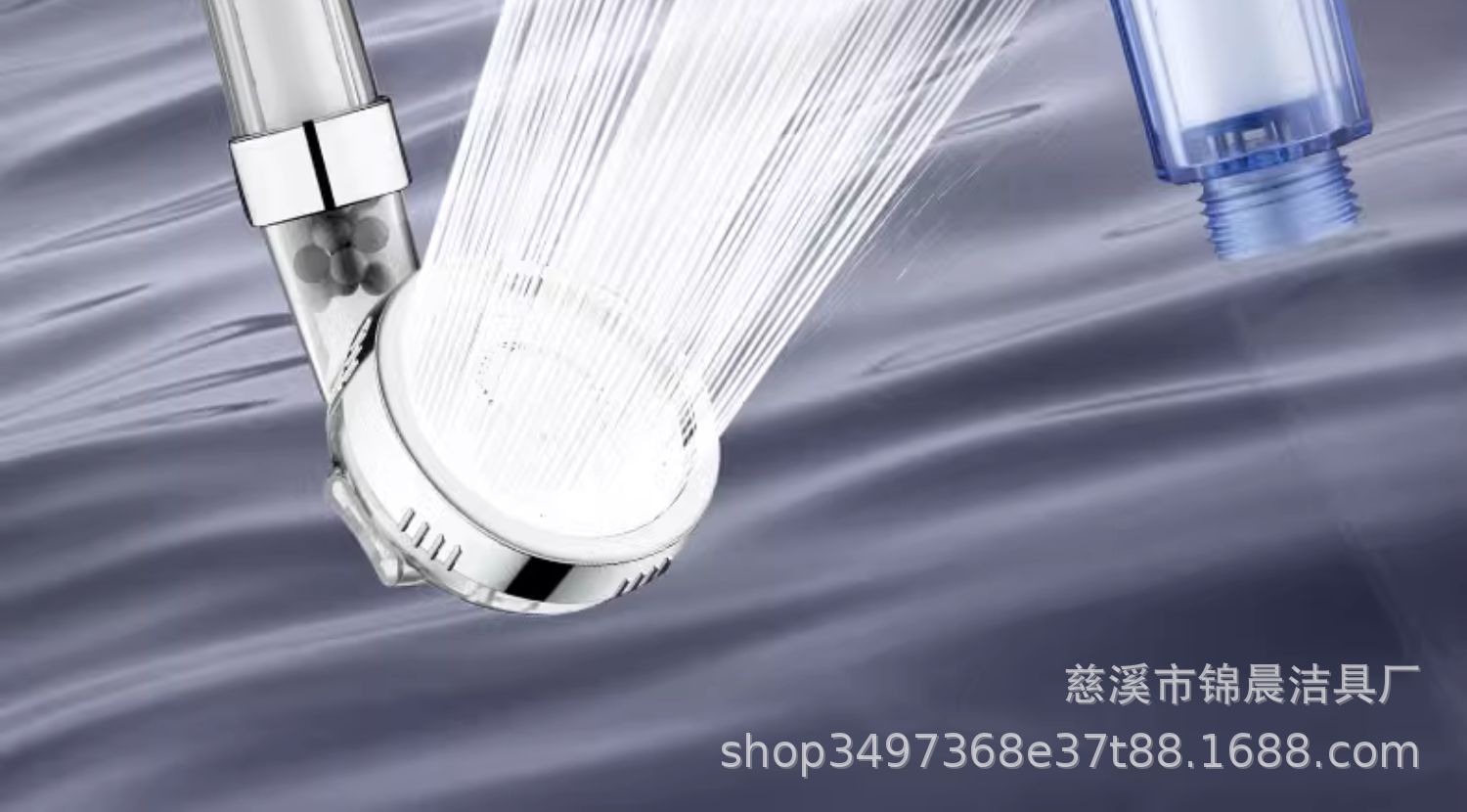 The manufacturer supplies three-level negative ion shower heads, water-saving, filtering, detachable shower heads and showerheads Application Scenario