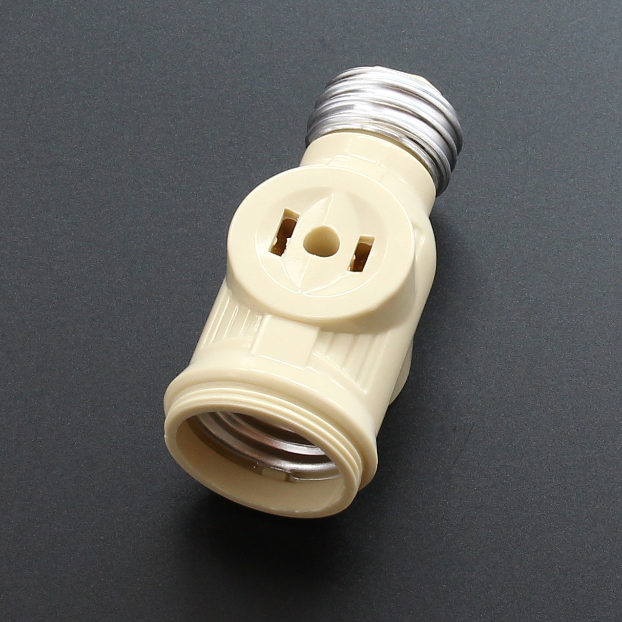 226T marfil americano E26 socket portalámparas sin cremallera