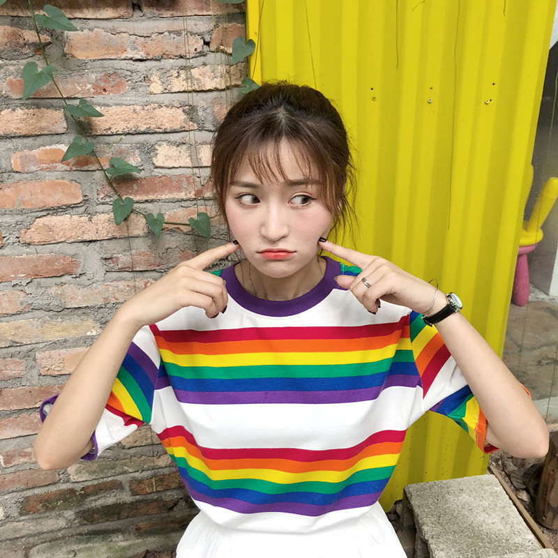 Rainbow Short Sleeve T-Shirt 2