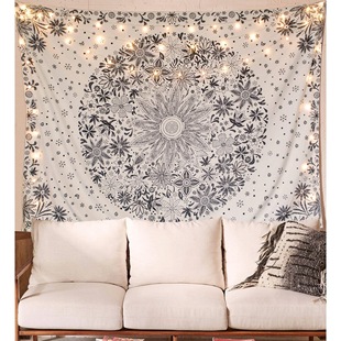 Bohemian Daisy Pattern Tapestry Distinctive Modern Creative Tapestry Living Room Wall Decoration Bedroom Home Tapestry