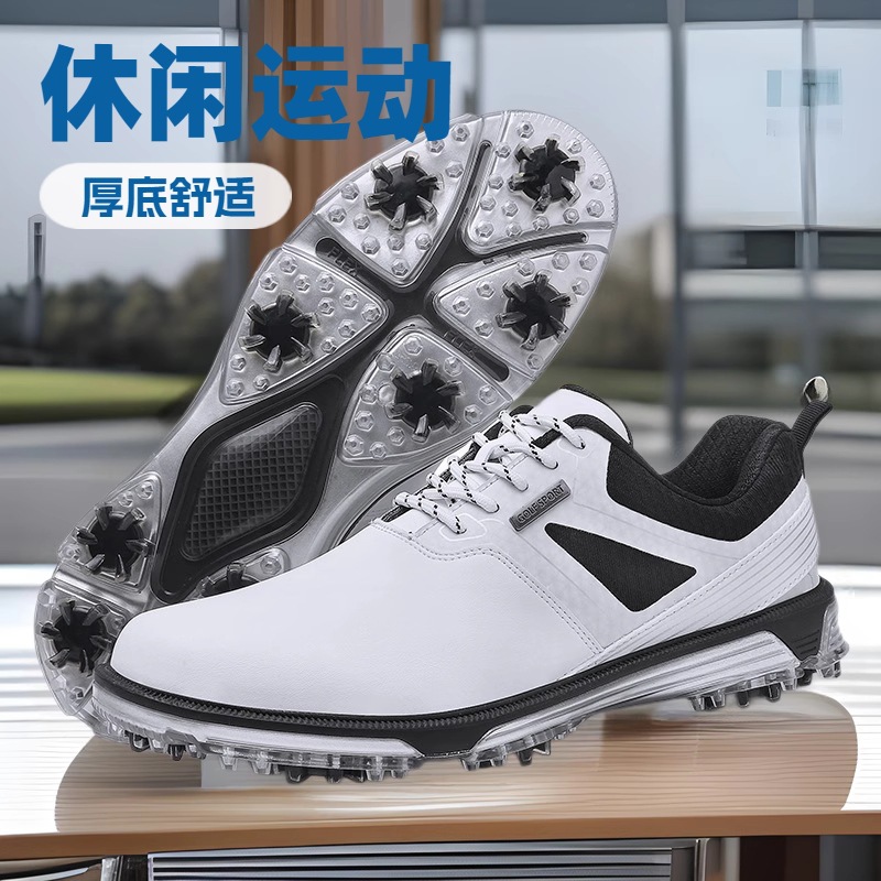 크로스보더 골프화 남성용 대형 고정 스터드 골프 트레이닝화 영국식 방수 골프 스포츠 X20