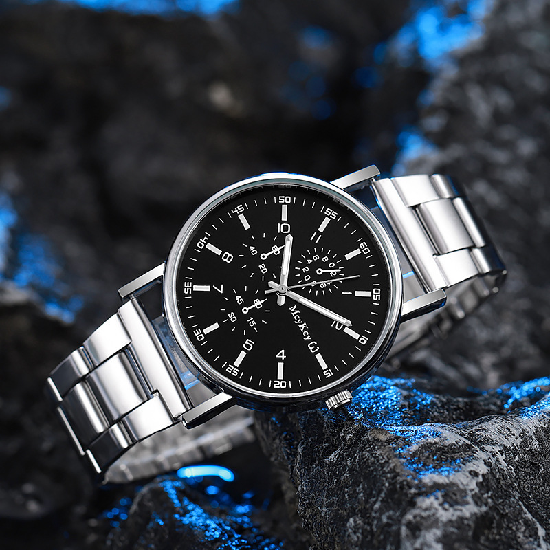MCYKCY fábrica directa reloj para hombre reloj de regalo al por mayor reloj simple cinturón de acero reloj para hombre de cuarzo
