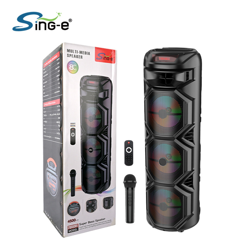 Sing-e dec s8301広場舞音響マイク挿入k歌サブウーファbluetoothスピーカーラジオ付き|undefined