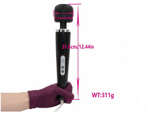 U.S. Direct Insertion Powerful Vibrating Massage Stick Charging Large Vibrator Female Masturbation AV Stick Adult Supplies Cross Border