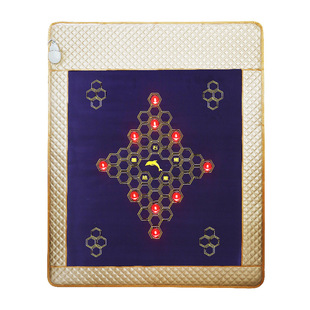 Red light graphene carbon fiber electric heating soft mattress can be used in winter tatami foldable beauty mat