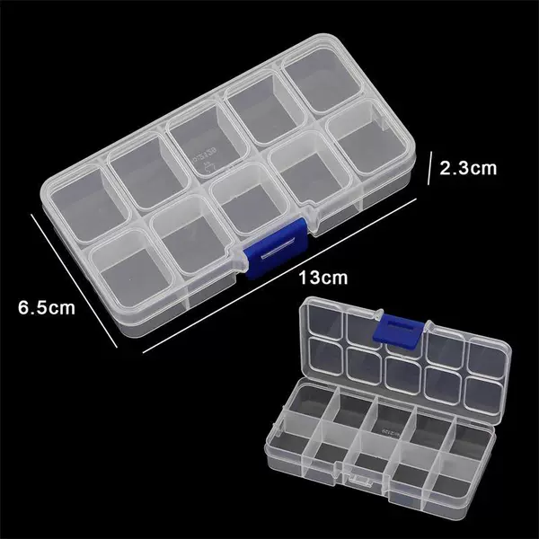 Detachable storage box, 10 cells