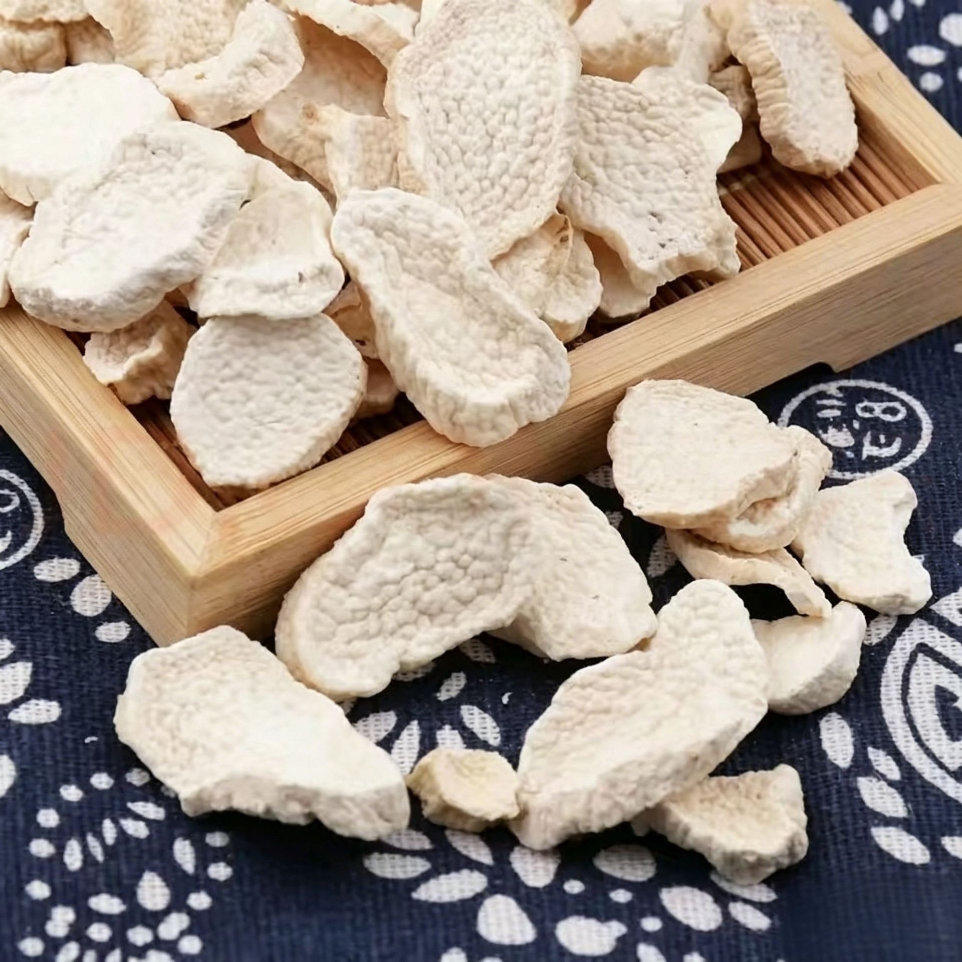 Huai Shan Yao Dried Slices (Dioscorea opposita) — Iron Stick Yam from Jiaozuo, Henan quality and texture