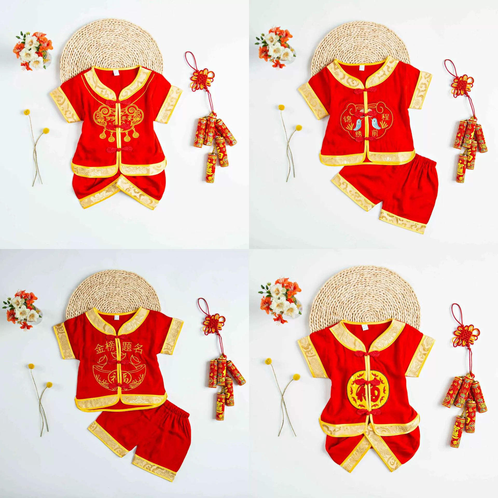 Детский костюм Тан, еженедельный костюм с полной луной, летний костюм для мальчиков, костюм Тан с короткими рукавами