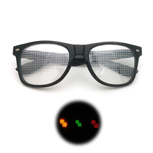 2022新款现货烟花眼镜衍射美元特效光学镜舞会派对眼镜酒吧道具
