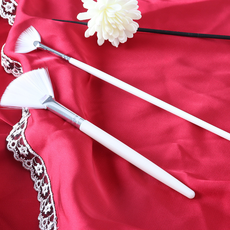 El ácido tárico rejuvenecimiento de la piel esencia máscara líquida cepillo aplicar líquido spa pelo suave en forma de abanico