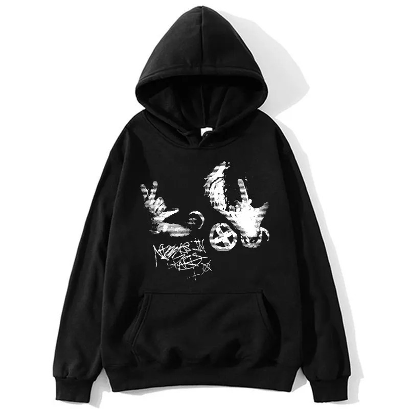 [Cross-Border European Code] 2025 Rapper Carson Playboi Carti Hoodie Opiu Sweatshirt