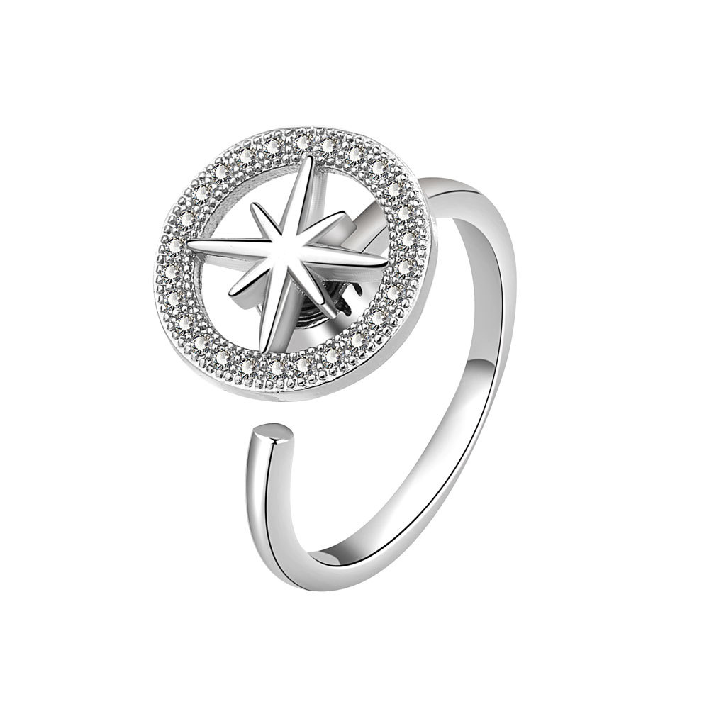 Stylish Fidget Ring For Anxiety Relief And Quiet Stress Control_voghion.com