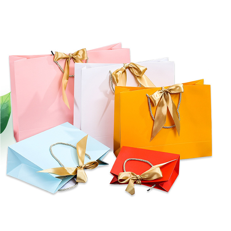57g Weight Valentine'S Day Casual Elegant Lady Bow Knot Wedding Gift Bags Party Supplies Gift Wrapping Supplies 1 Piece