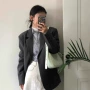 春秋春季新款宽松型小西服