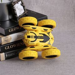 Cross-border remote control car 2.4G torque arm dump two-sided stunt car drifting twist deformation children wholesale toy car