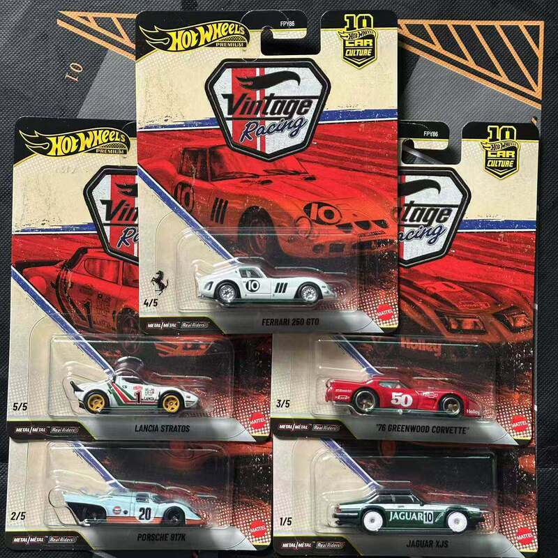 Hot Wheels Gold Label Gjt68 Car Culture Series Rubber Tire Garden Avenue 26Fpy86 Alloy Car Model