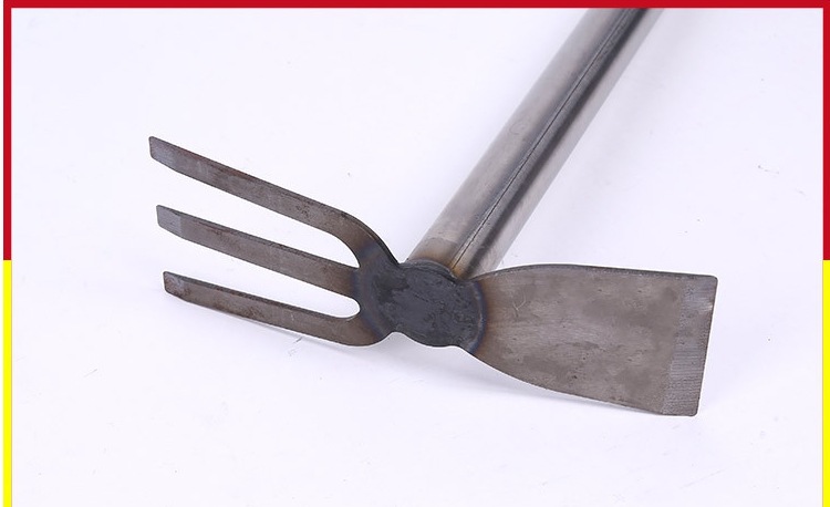 林农两用锄头不锈钢手拿园林工具轻便携带农用工具家用种菜除草锄