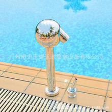 洗浴按摩spa水療池設備304不銹鋼球形尖頭噴嘴沖擊浴肩背部按摩器
