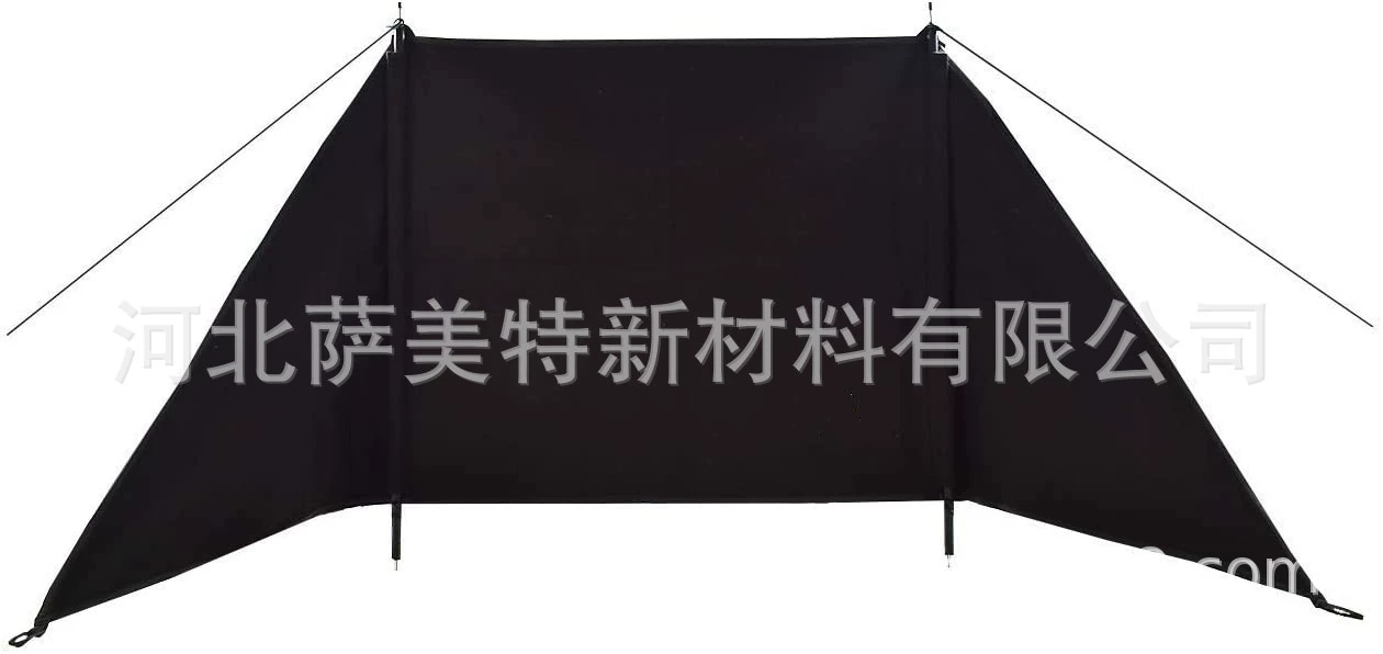 Фабрика поставляет огнестойкий Холст Открытый Кемпинг ветровое стекло ткань ветрозащитная ткань барбекю лобовое стекло пожарная Военная занавеска огнестойкий материал