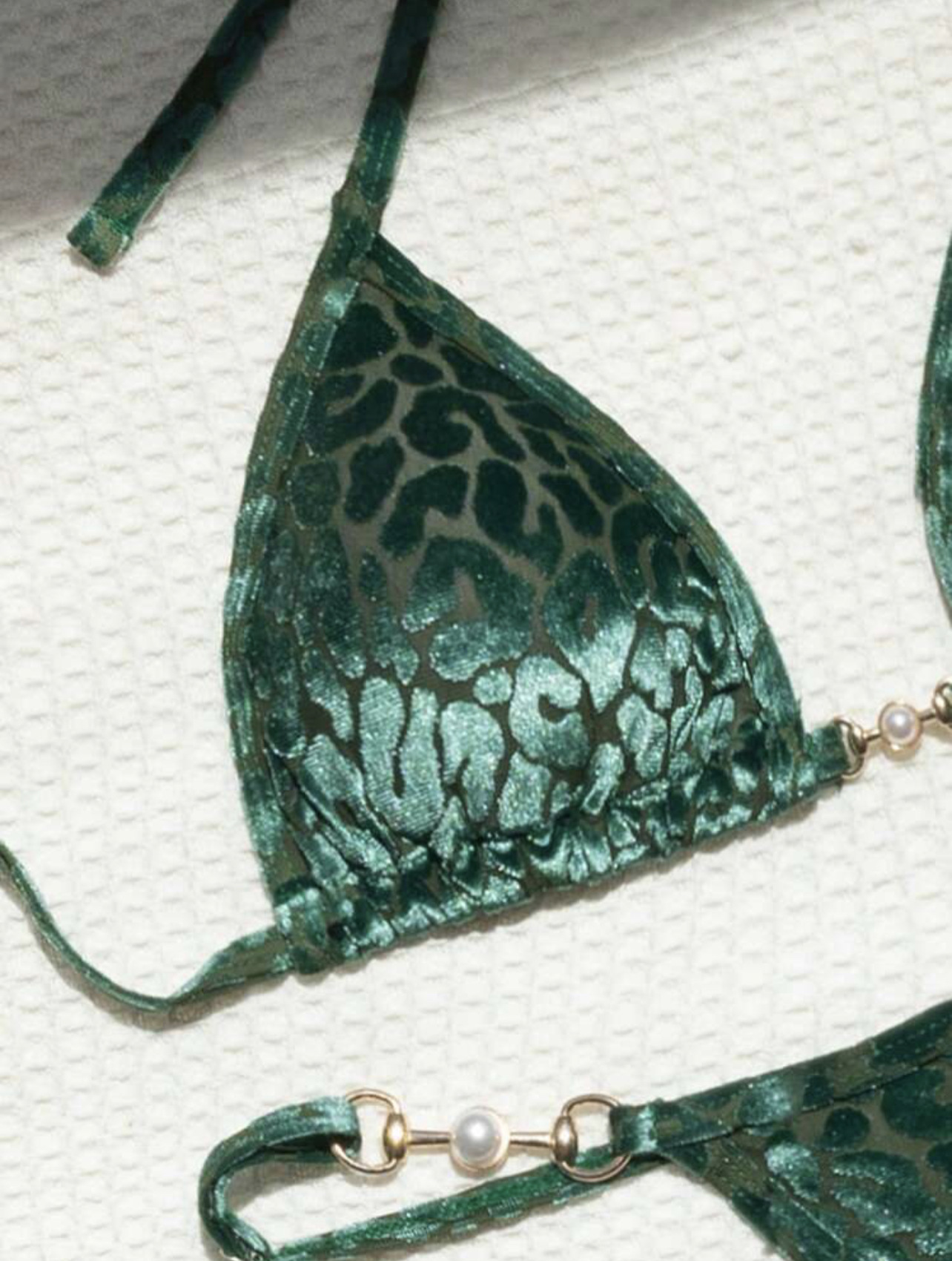 Frau Leopard 2-teiliges Set Bikinis Bademode display picture 11