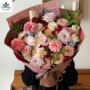 烫金英文油画礼物包花纸