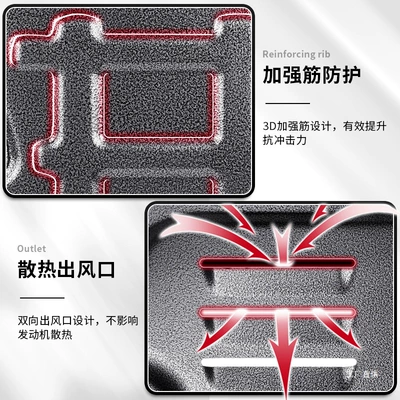 Modification 19/24 Hongqi Hs5 – Underbody protection plate/engine baffle