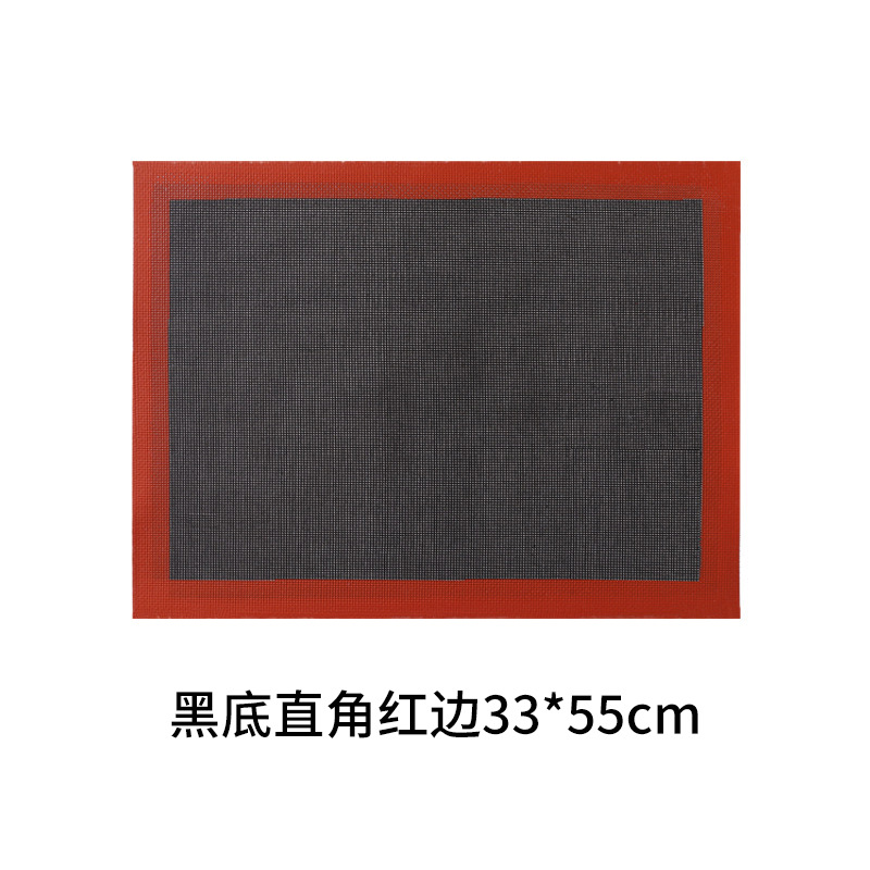 Hueco transpirable horno hornear fábrica de silicona para hornear estera de fibra de vidrio estera horno para hornear