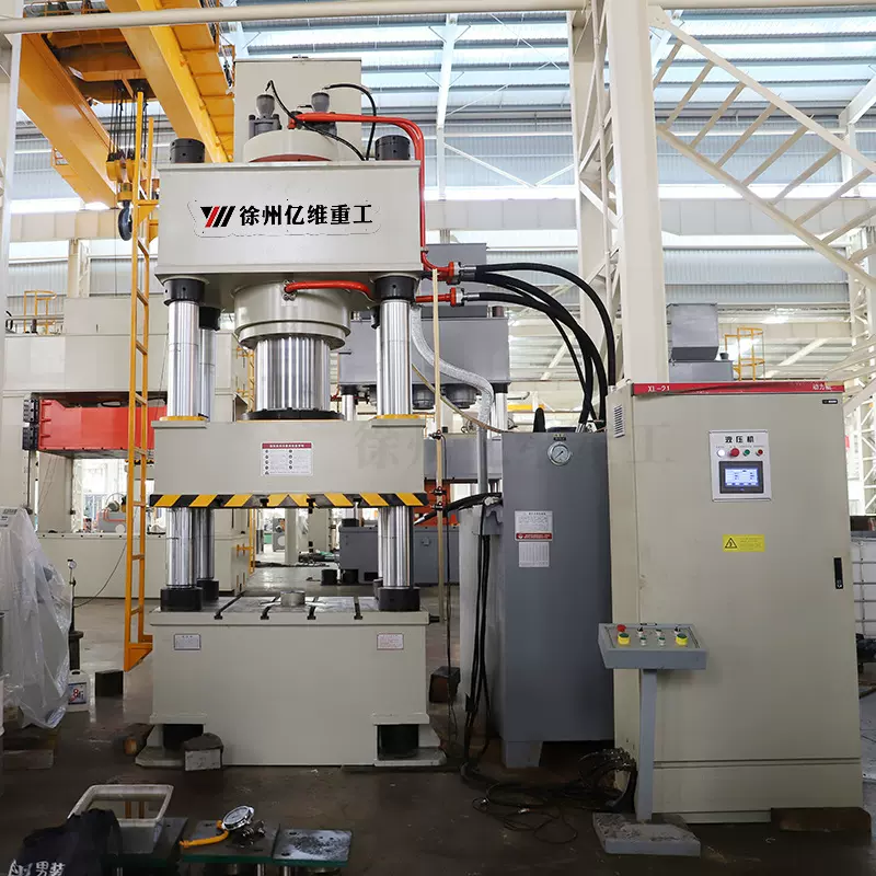 徐州锻压400吨轮船绑扎碗模压成型四柱液压机400T金属拉伸油压机