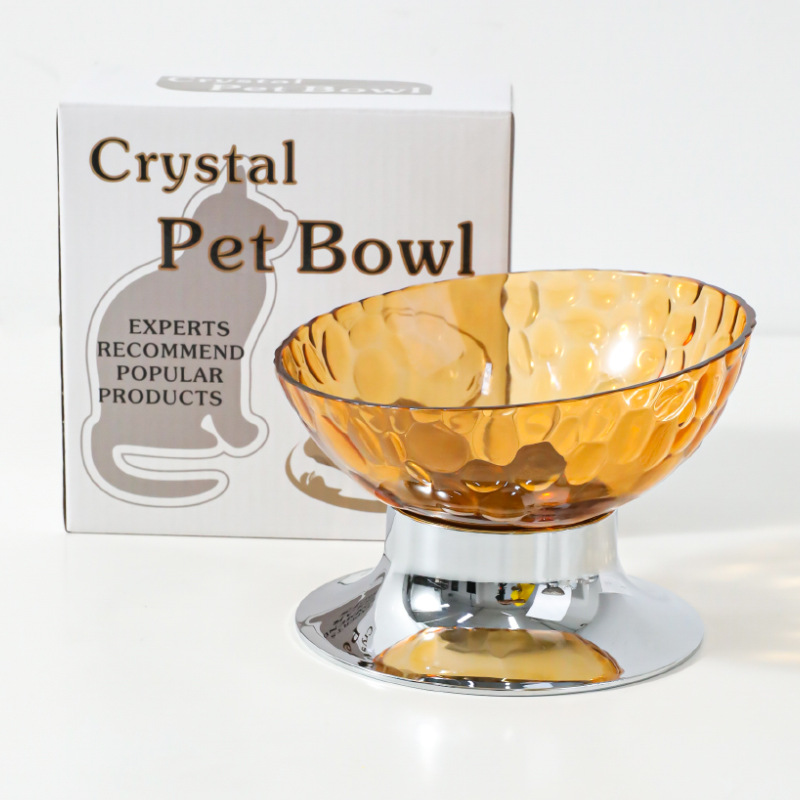 Z original cuello para mascotas cuello para gatos cuenco galvanizado base dividido cuenco único cuenco inclinado cuenco de pies altos cuenco de comida para perros al por mayor