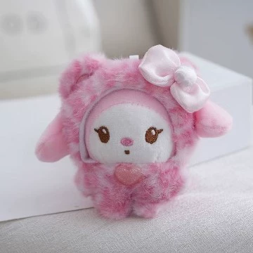 Плюшевый брелок Sanrio Hello Kitty, 9×6×10 см, бусиновая цепочка, 23 г