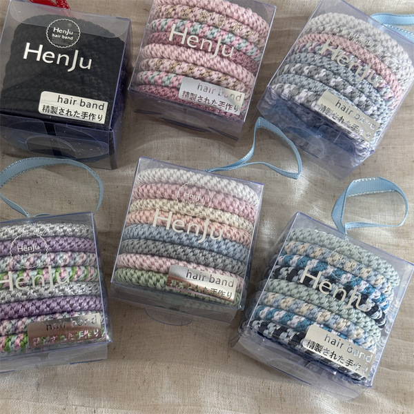 Base woven elastic hair rope